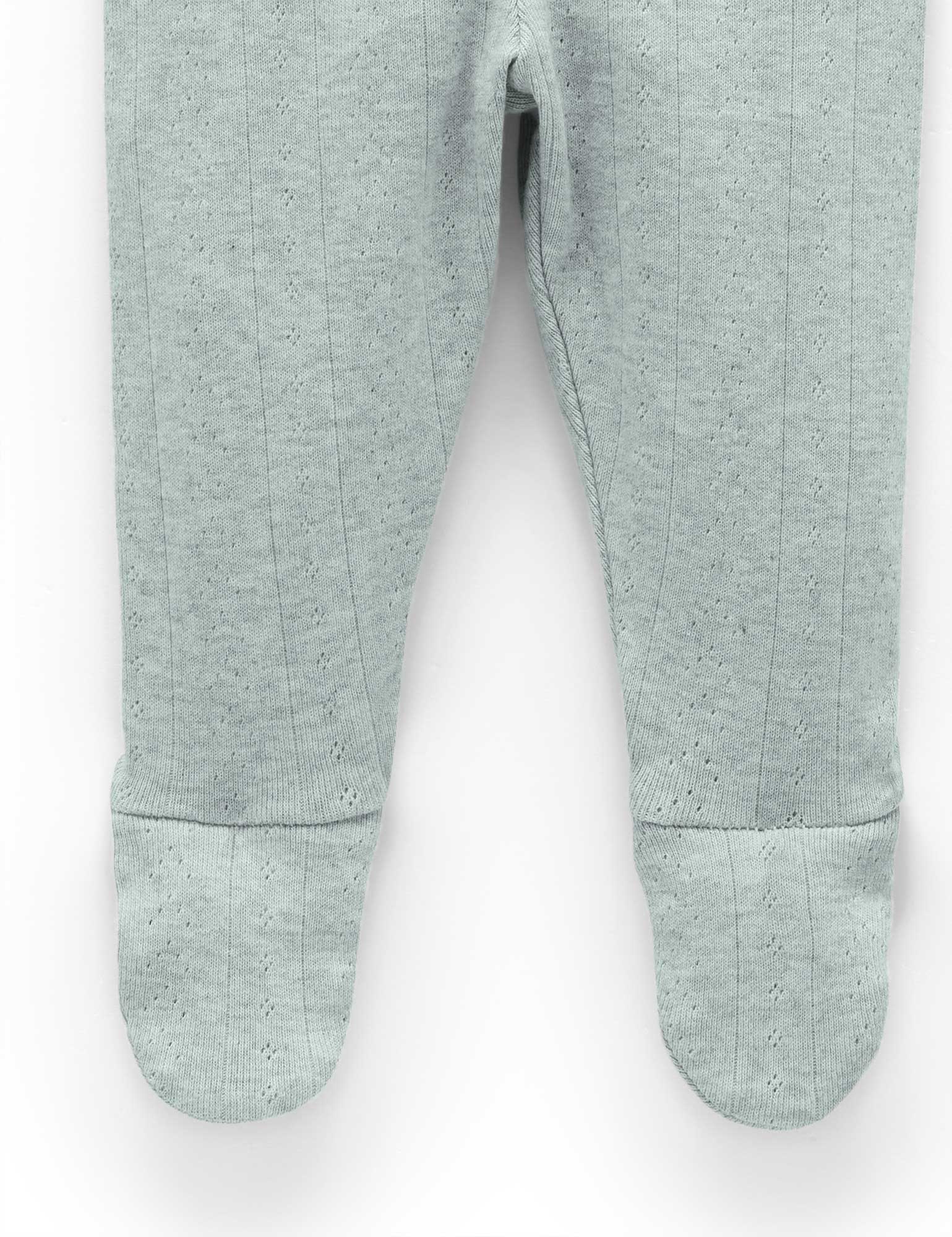 Ess Pointelle Legging - Fern Melange