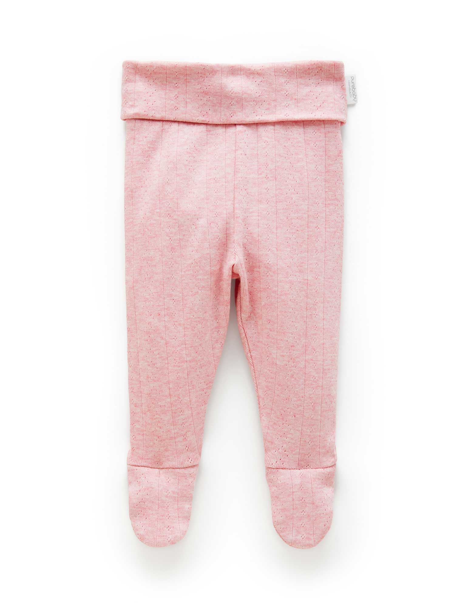 Ess Pointelle Legging - Peony Melange
