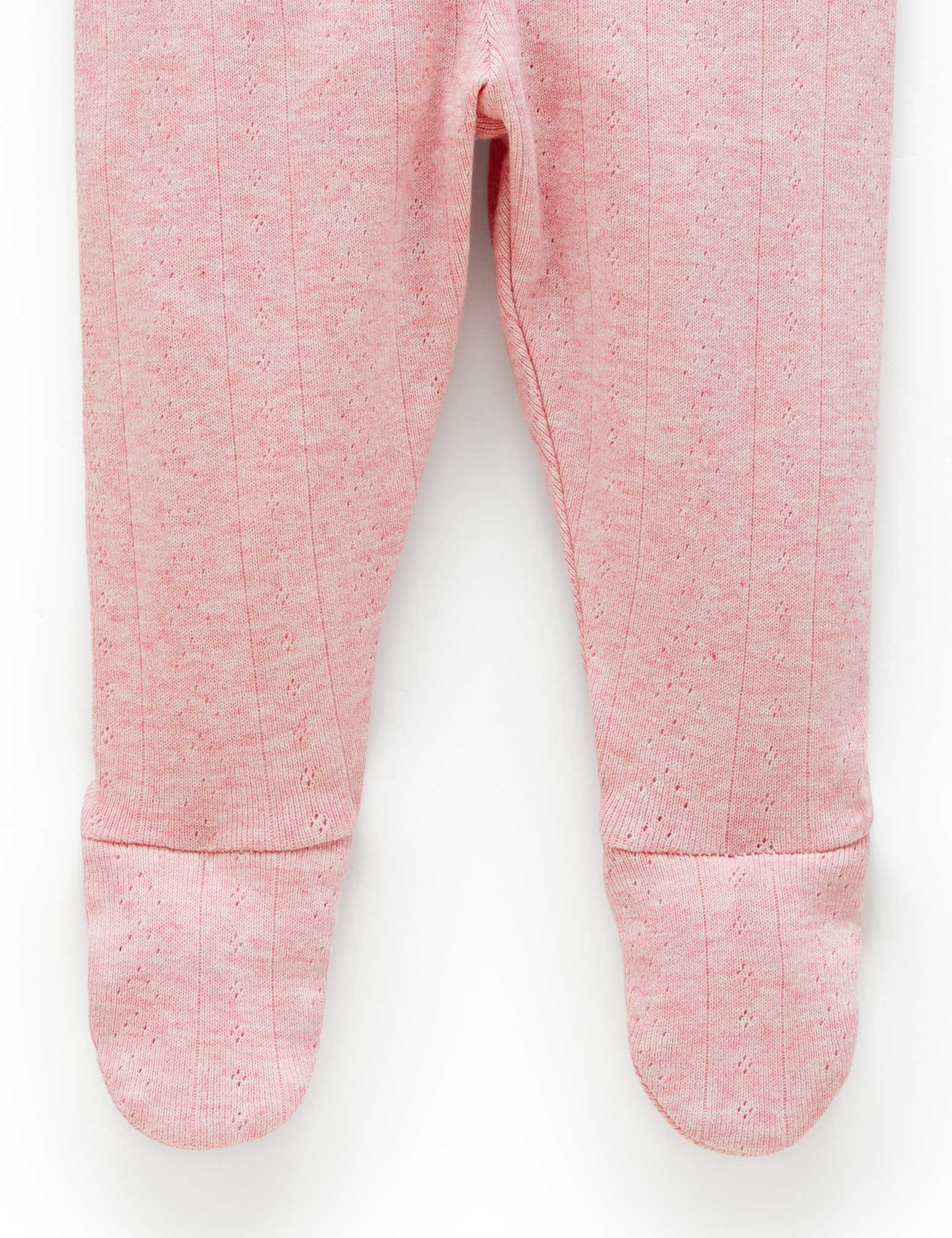 Ess Pointelle Legging - Peony Melange