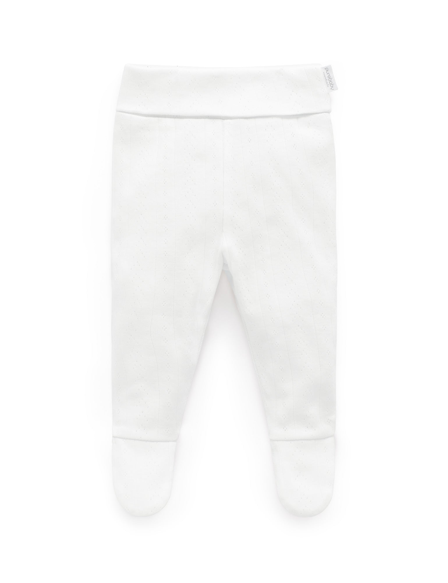 Ess Pointelle Legging - White