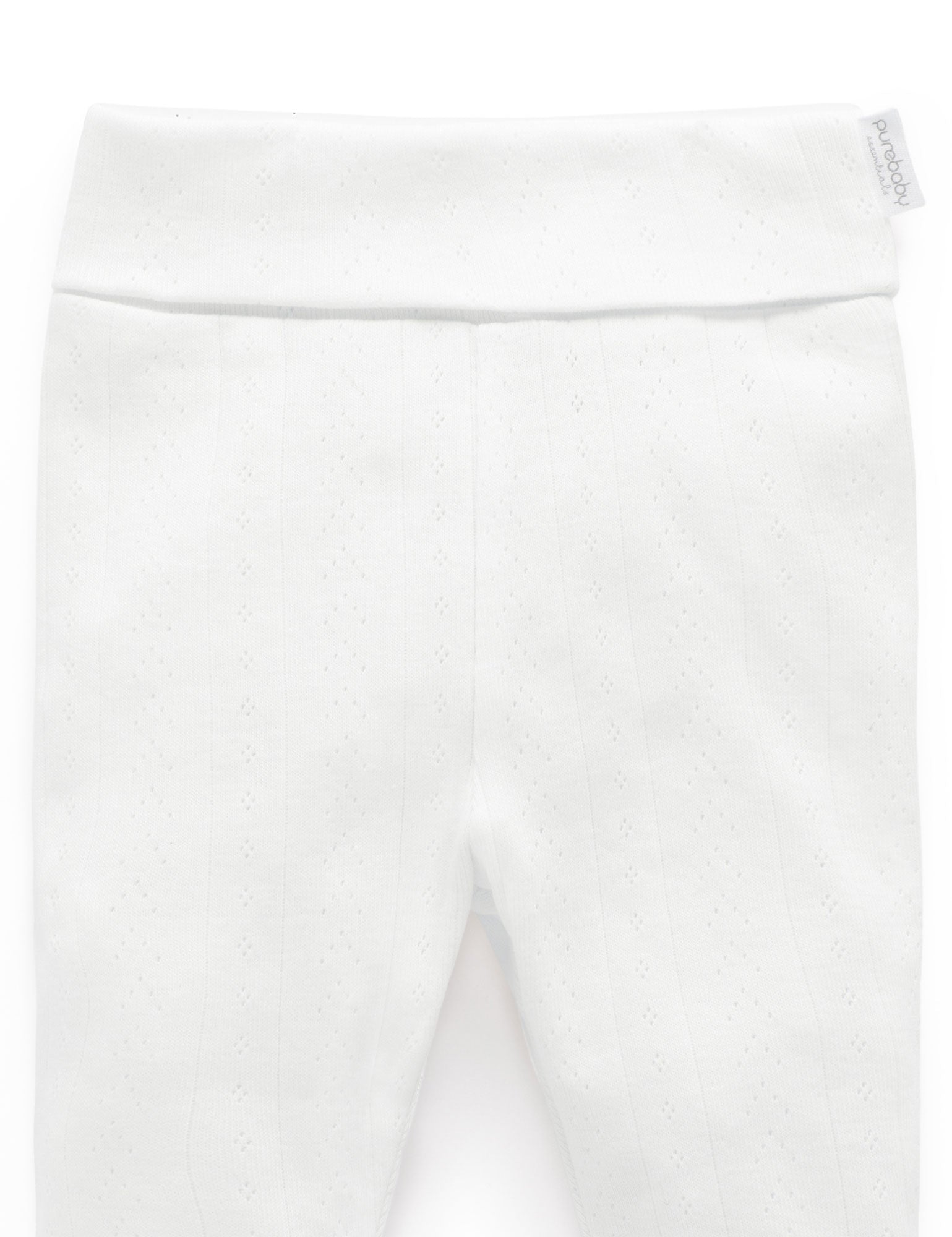 Ess Pointelle Legging - White