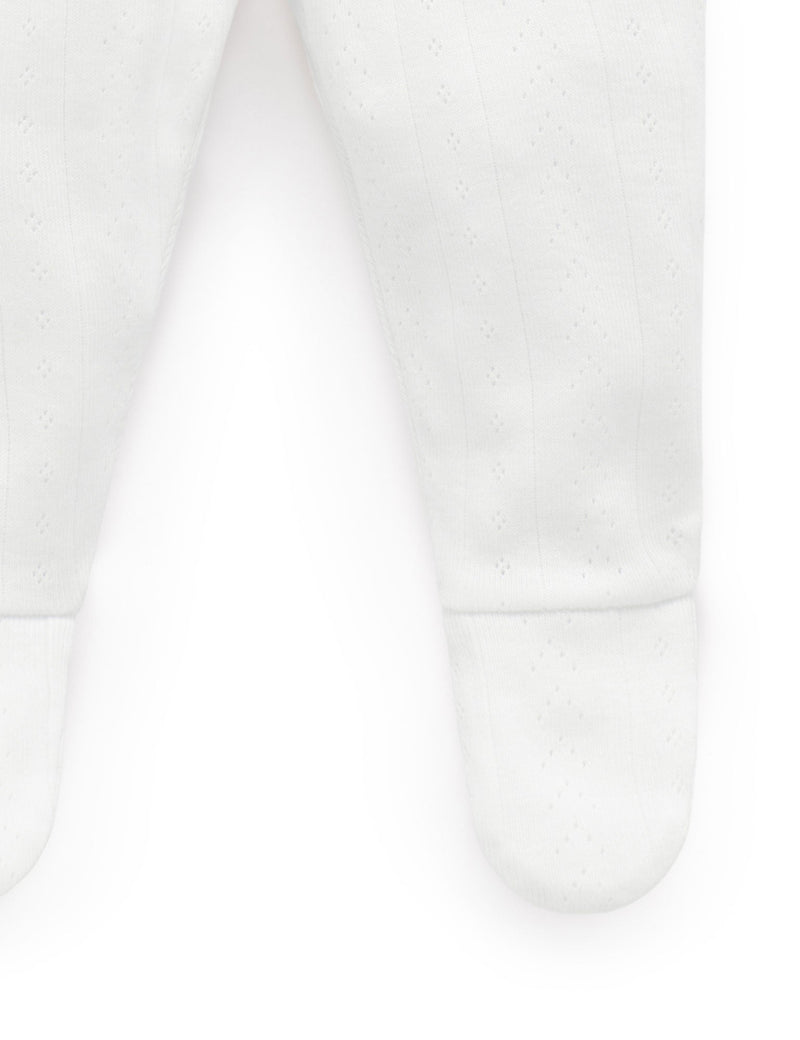 Ess Pointelle Legging - White