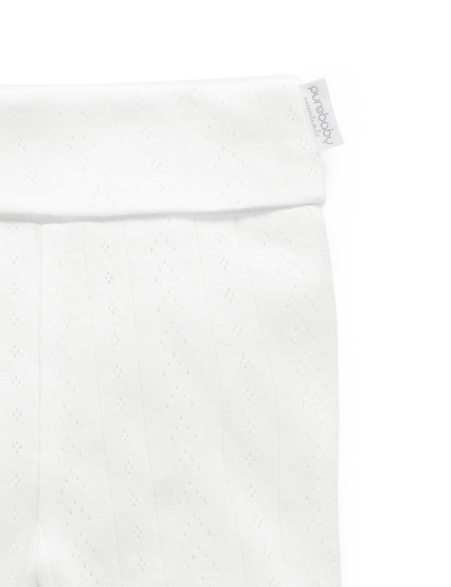 Ess Pointelle Legging - White