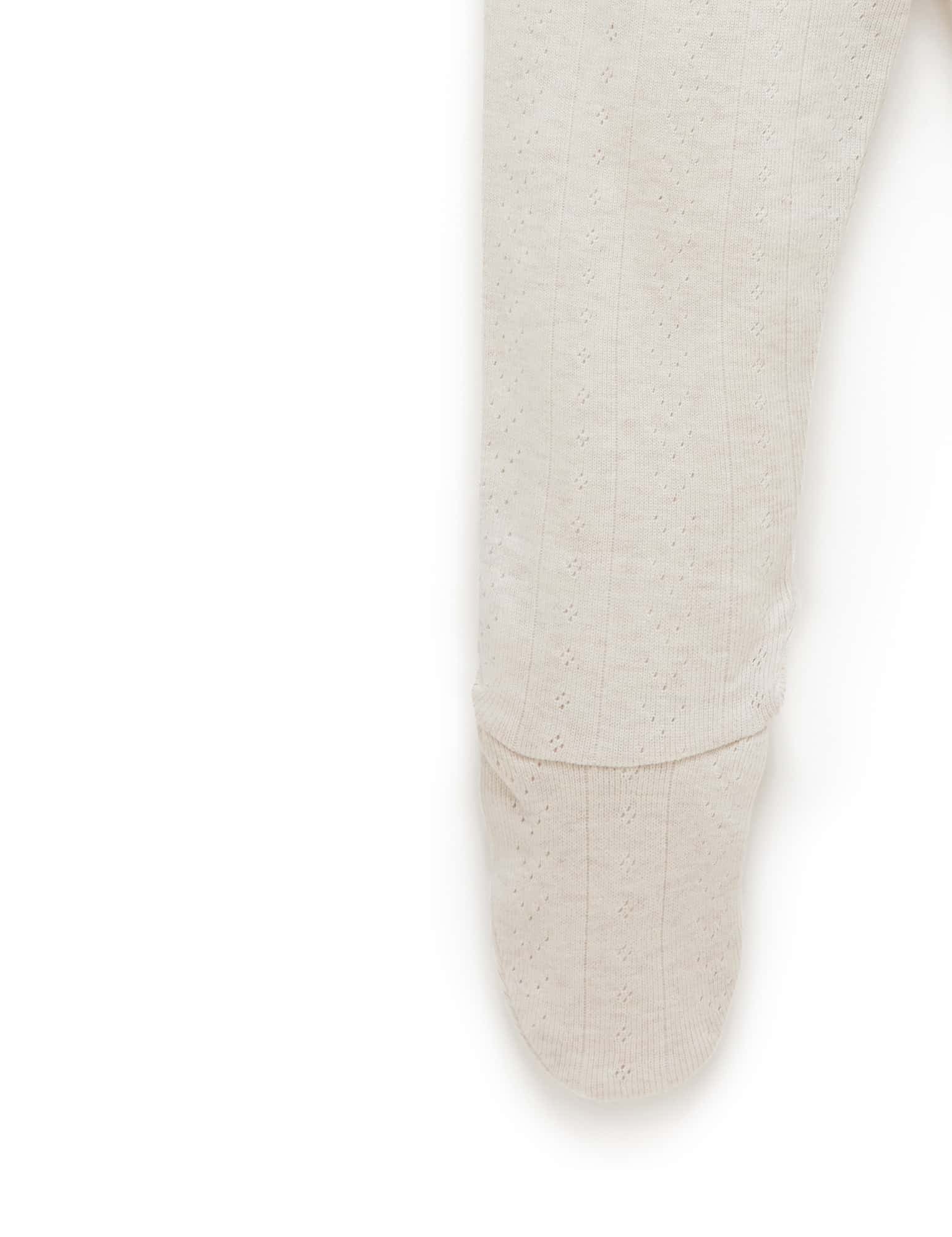 Ess Pointelle Legging - Wheat melange