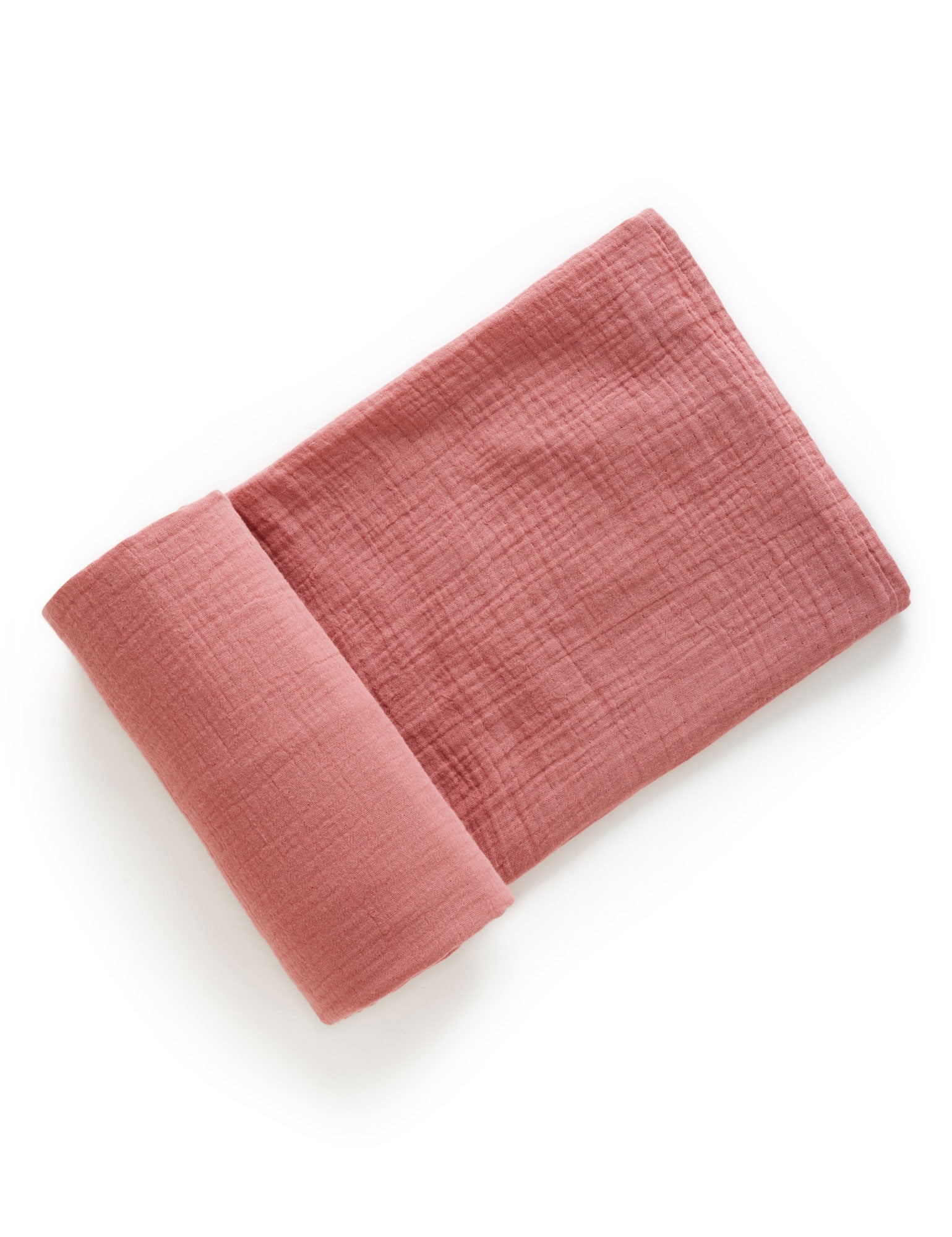 Crinkle Cotton Wrap - Crabapple
