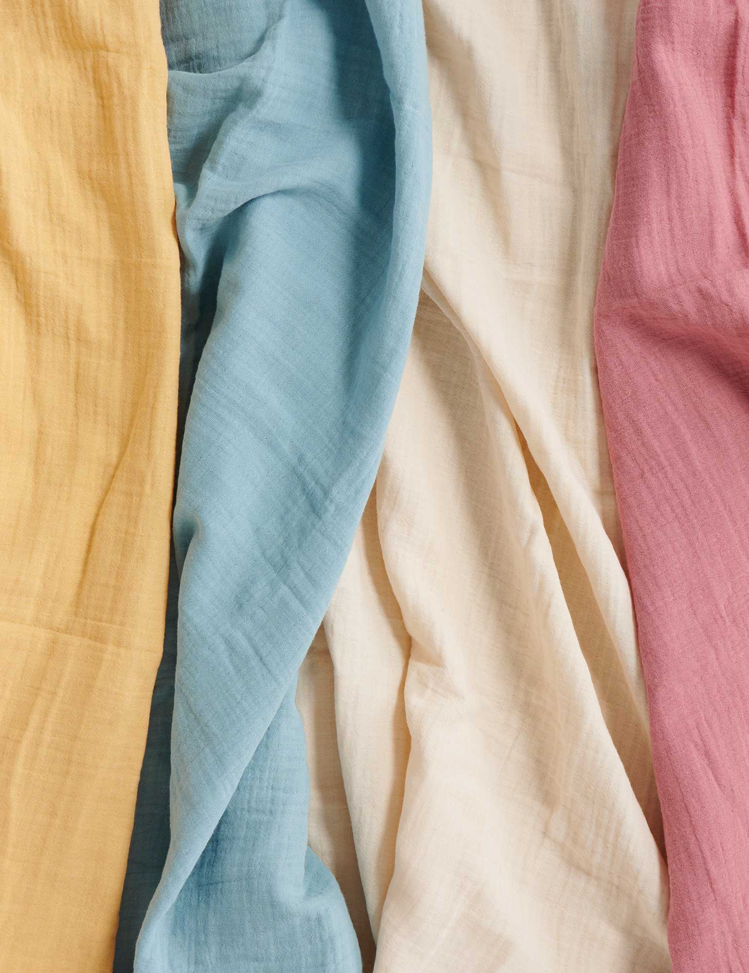 Crinkle Cotton Wrap - Crabapple