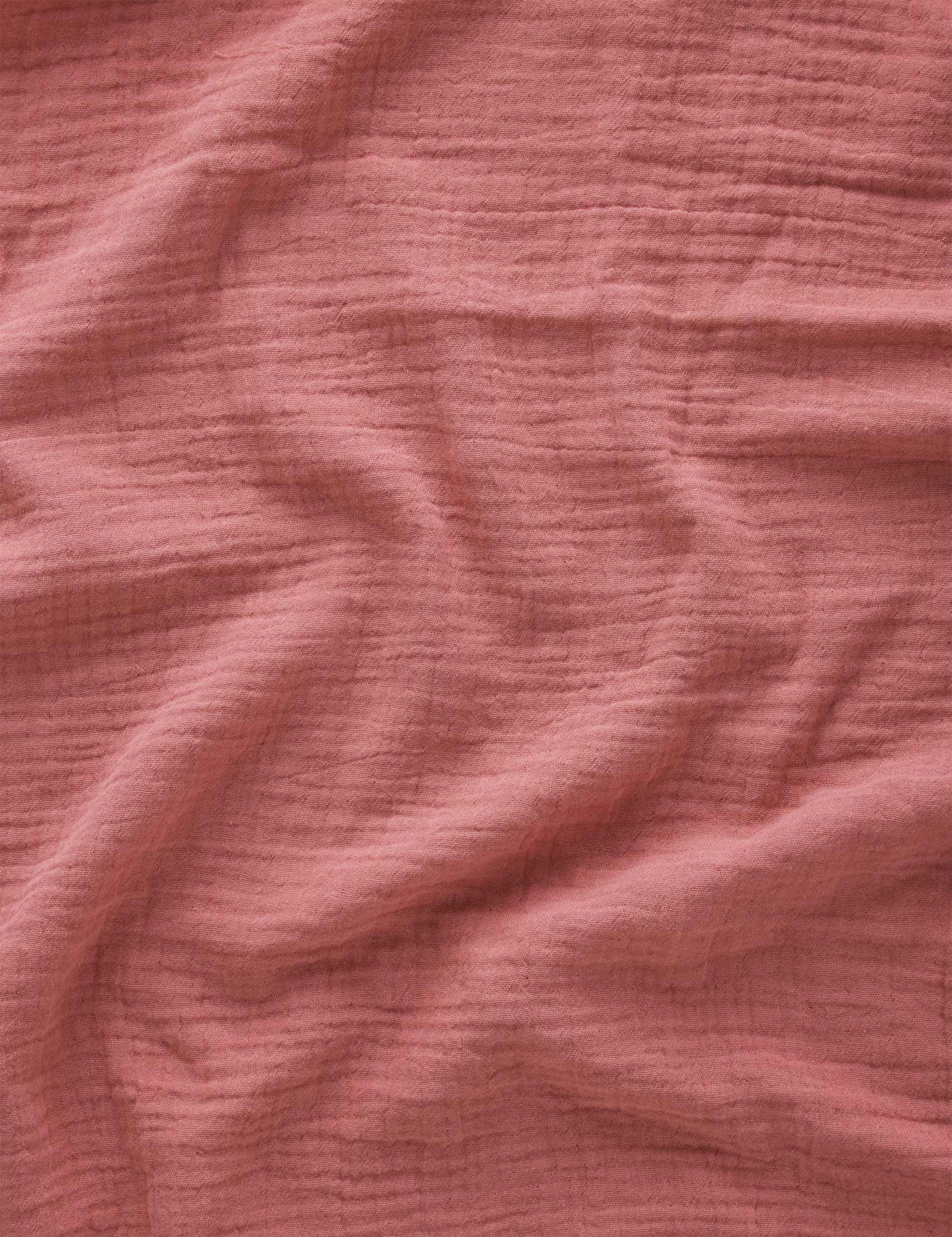 Crinkle Cotton Wrap - Crabapple