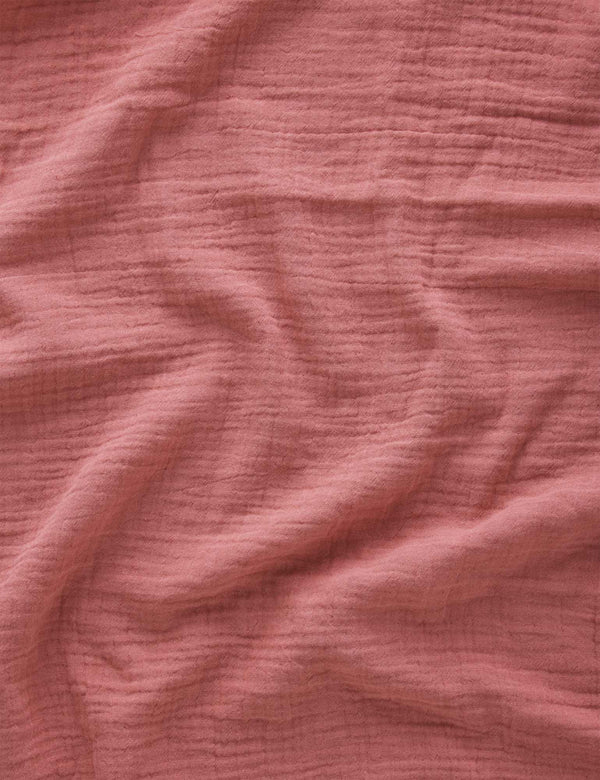 Crinkle Cotton Wrap - Crabapple