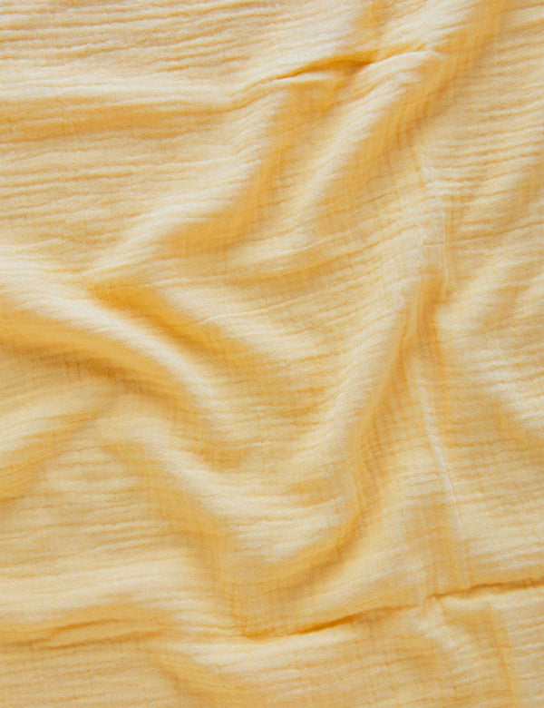 Crinkle Cotton Wrap - Gold