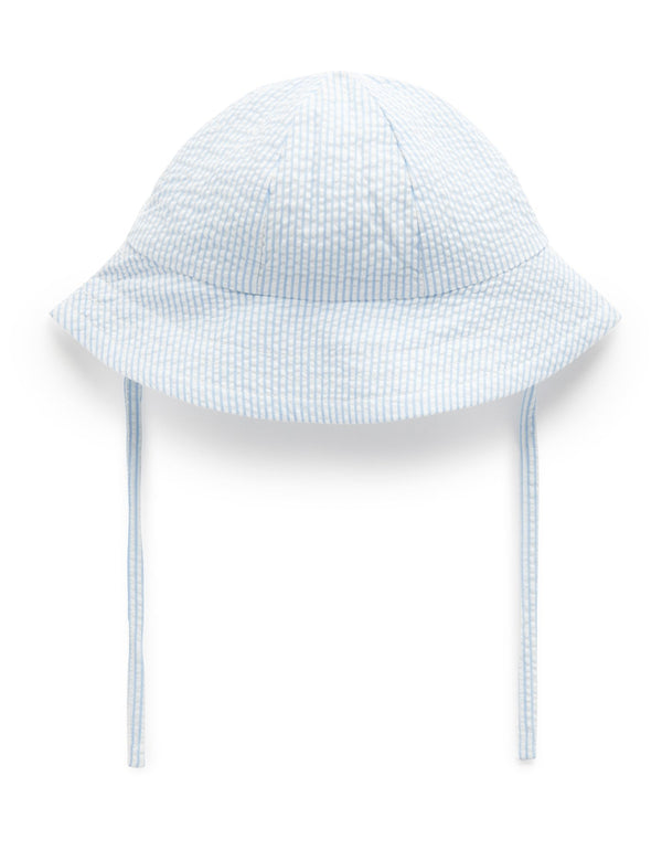 Stripe Sunhat - Coastal Blue Stripe