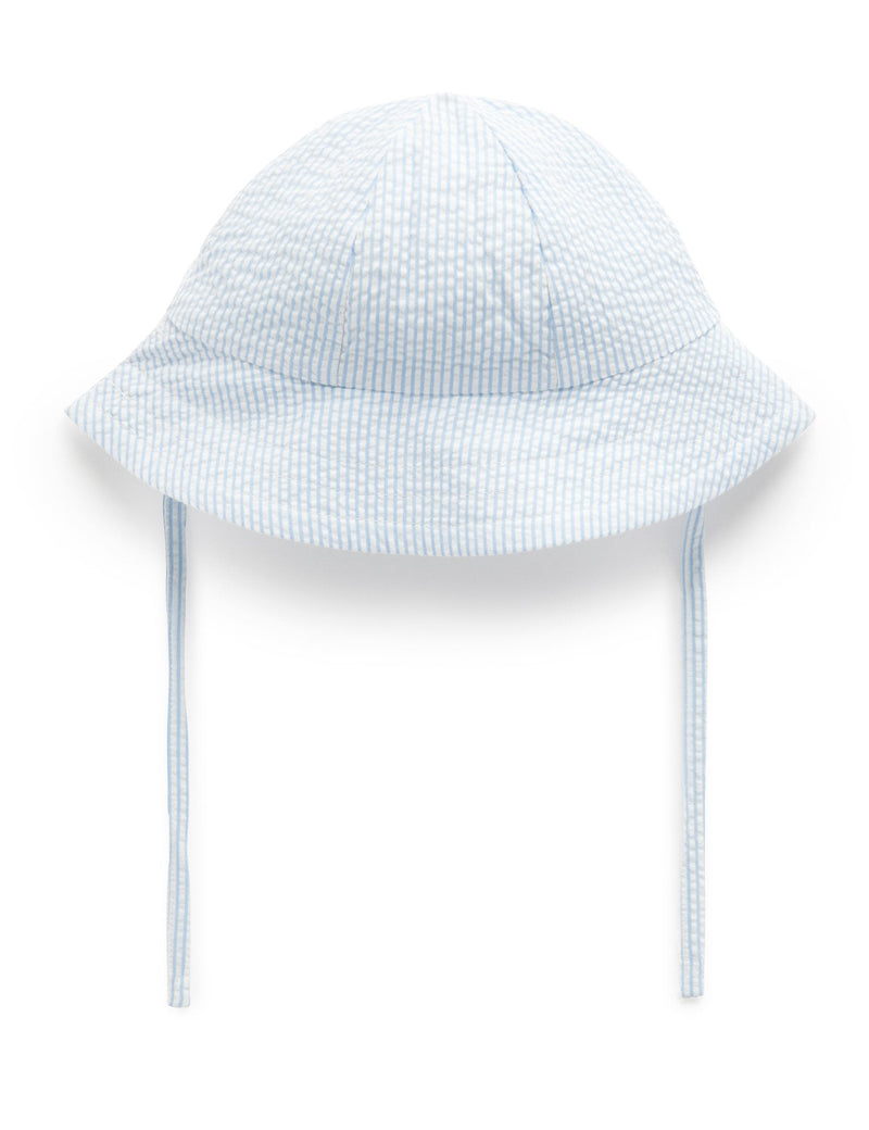 Stripe Sunhat - Coastal Blue Stripe