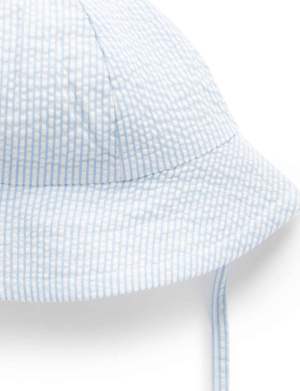 Stripe Sunhat - Coastal Blue Stripe