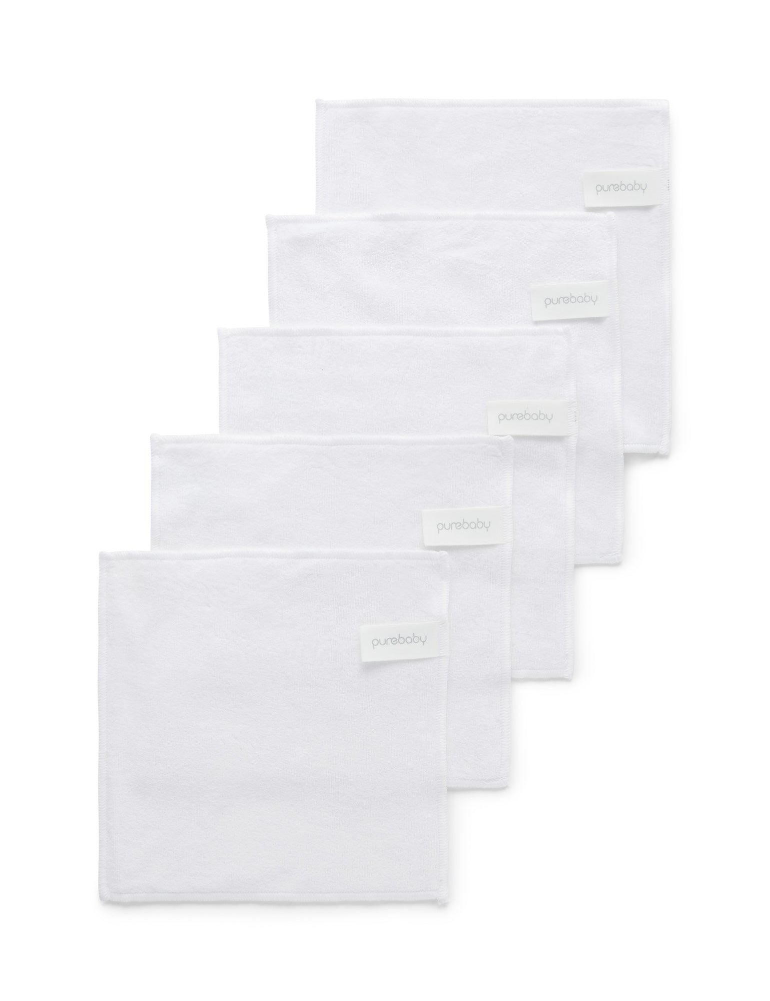 Cloth Wipes - 5 Pcs - White