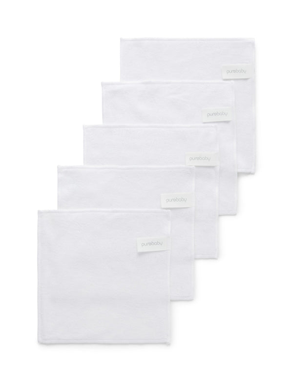 Cloth Wipes - 5 Pcs - White