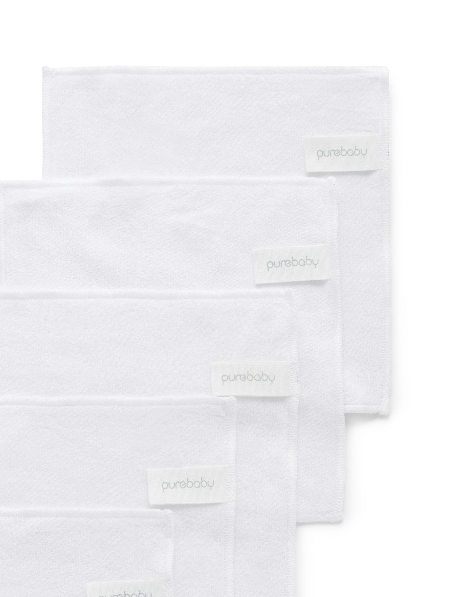 Cloth Wipes - 5 Pcs - White