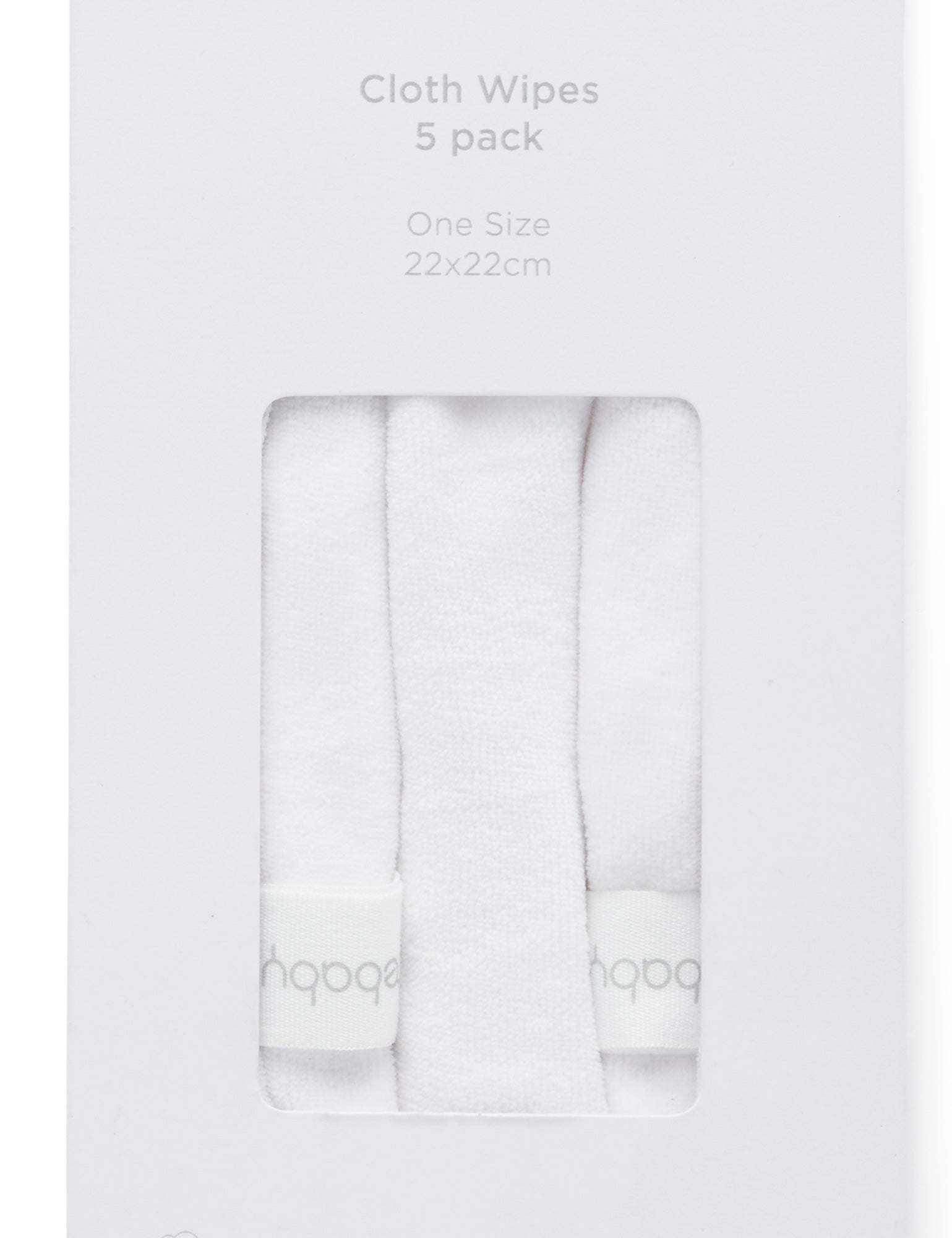 Cloth Wipes - 5 Pcs - White
