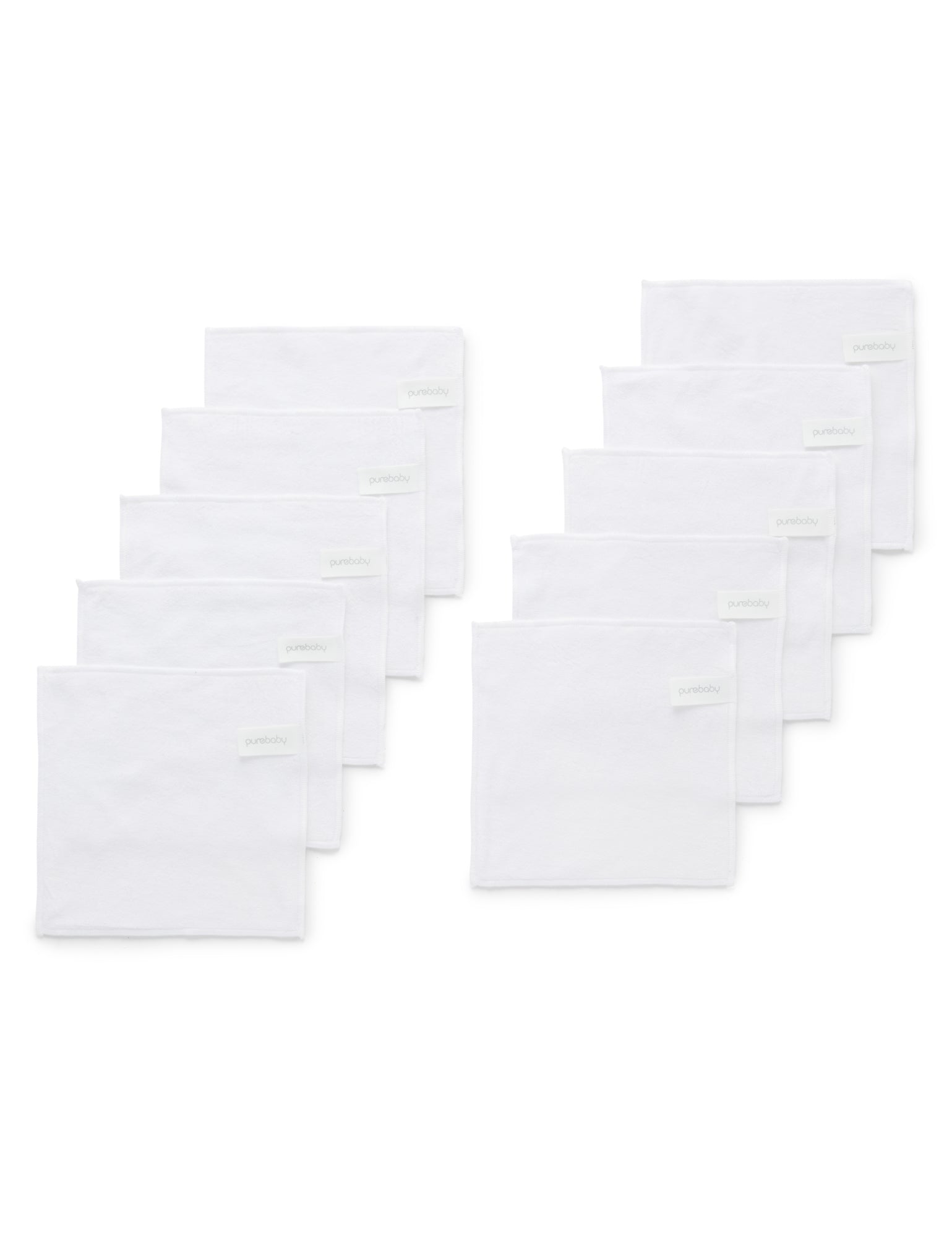 Cloth Wipes - 10 Pcs - White