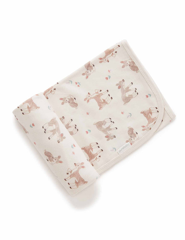 Printed Bunny Rug - Little Fawn Print