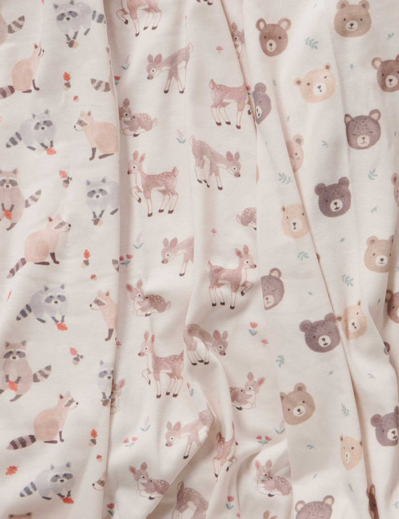 Printed Bunny Rug - Little Fawn Print