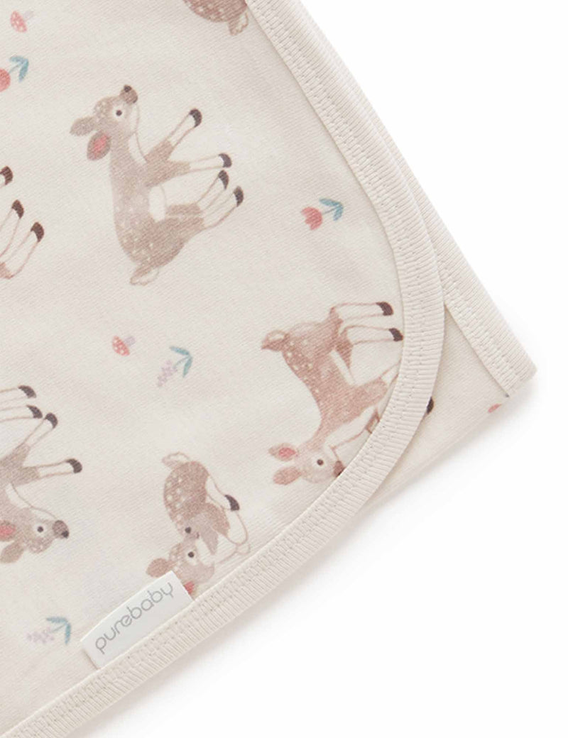 Printed Bunny Rug - Little Fawn Print