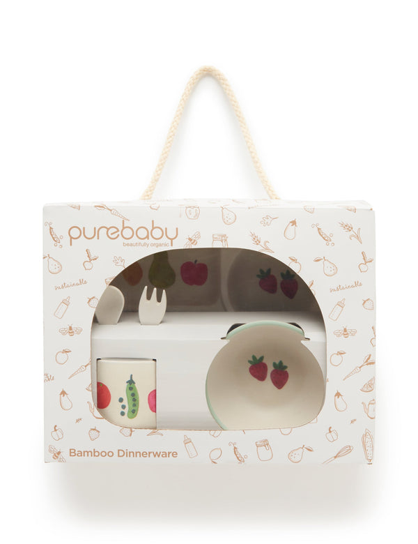Dinnerware Set- Farmers Market - Fruit And Veggie Print