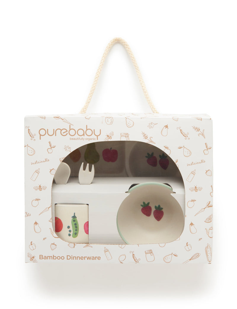 Dinnerware Set- Farmers Market - Fruit And Veggie Print