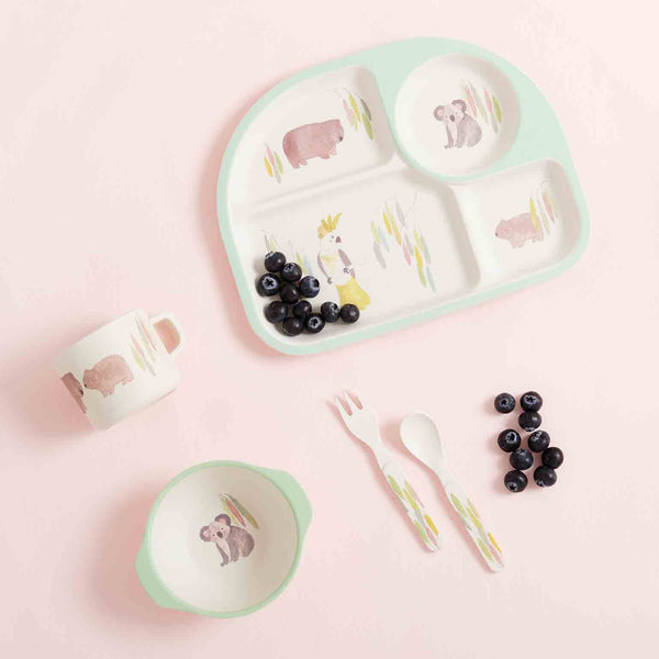 Dinnerware Set-Australiana - Australian Animals Print