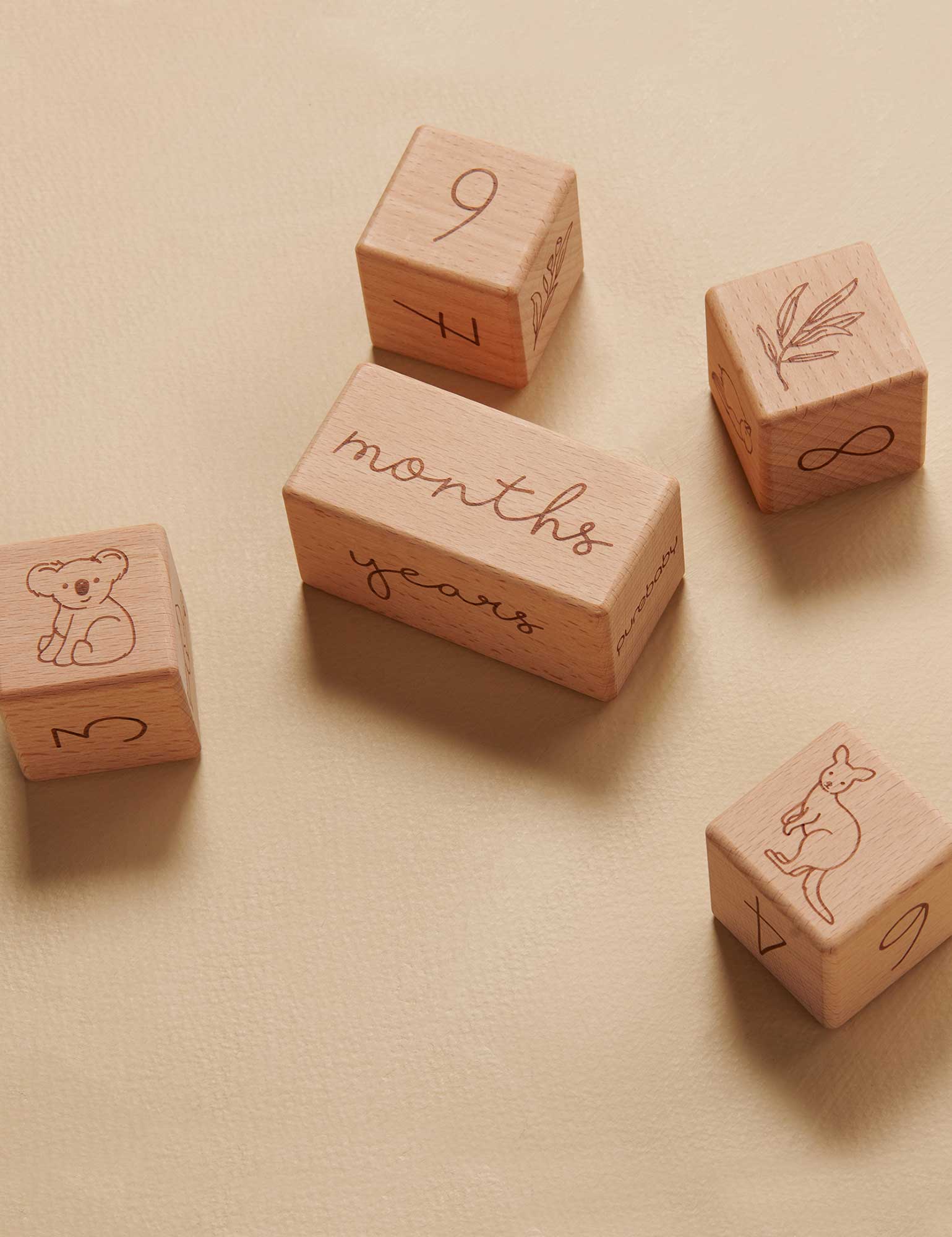 Milestone blocks - Natural