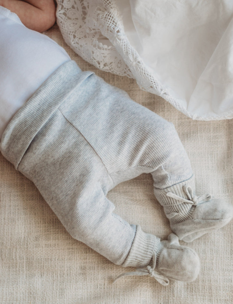 Everyday Legging - Pale Grey Melange