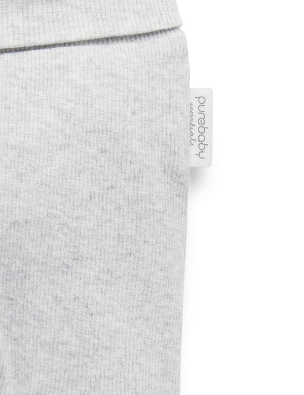Everyday Legging - Pale Grey Melange
