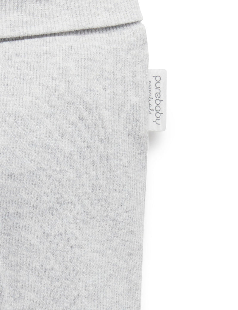 Everyday Legging - Pale Grey Melange