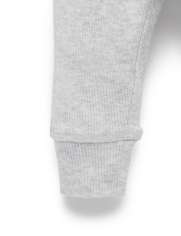 Everyday Legging - Pale Grey Melange