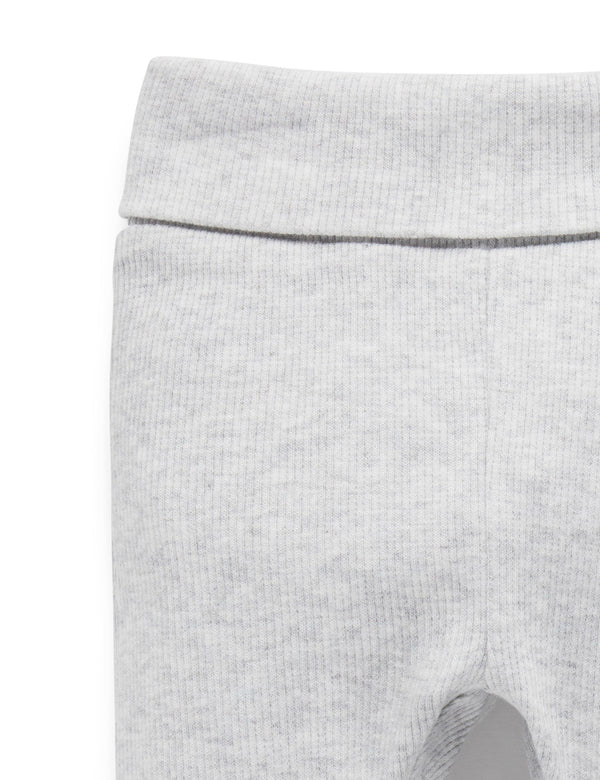 Everyday Legging - Pale Grey Melange