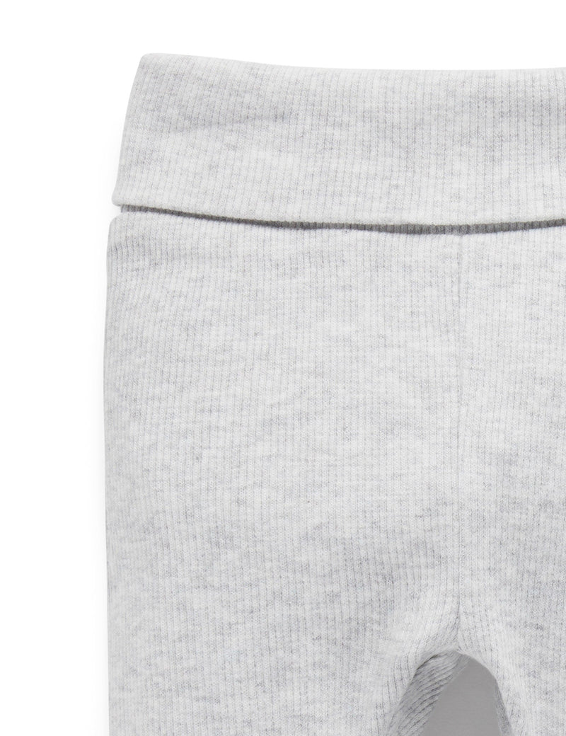 Everyday Legging - Pale Grey Melange