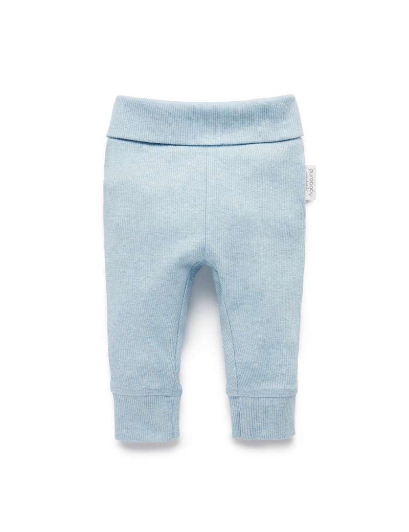 Everyday Legging - Soft Blue Melange
