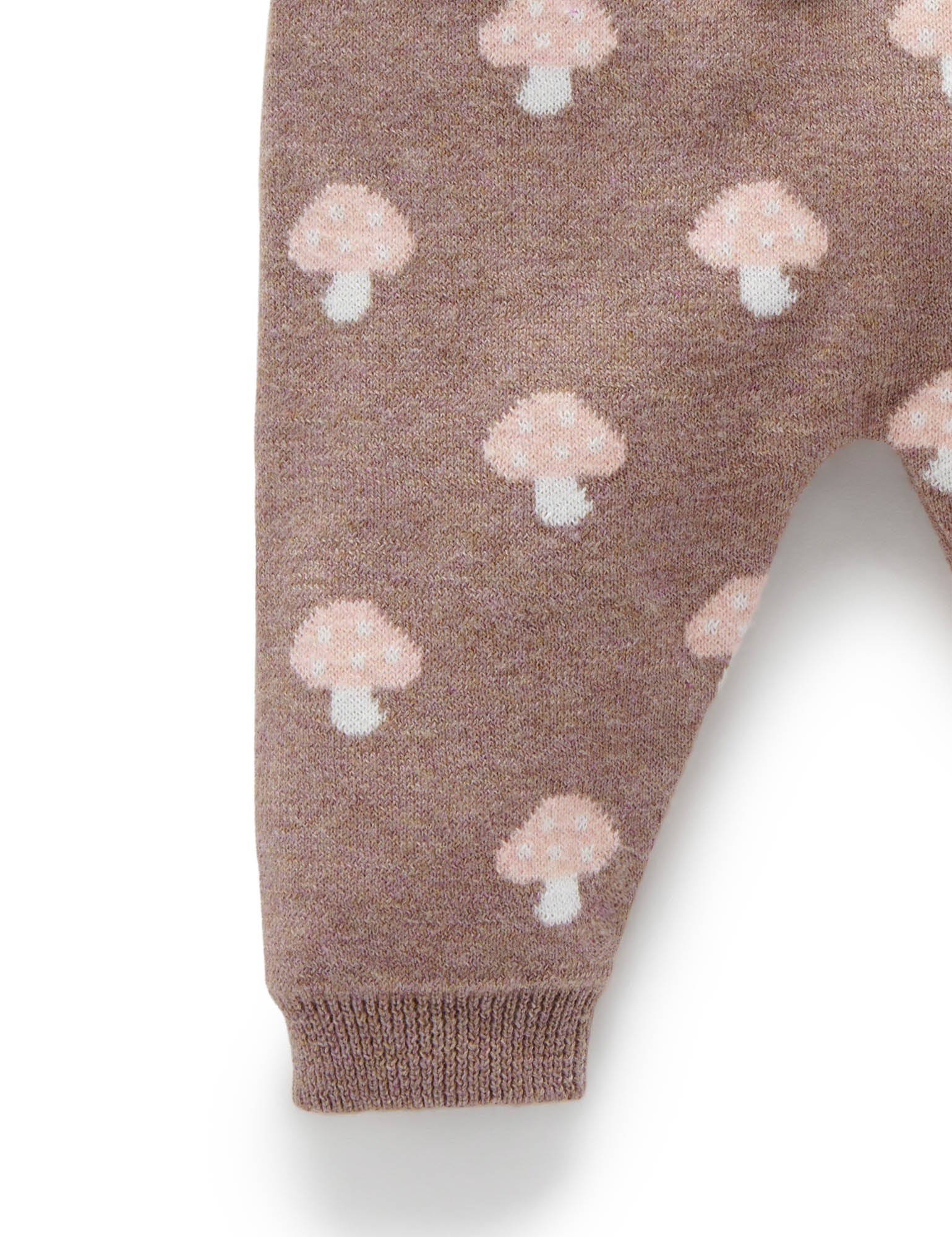 Mushroom Leggings - Mushroom Jacquard