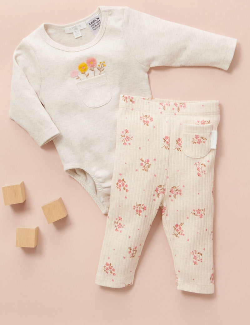 Pocket Leggings - Posie Print