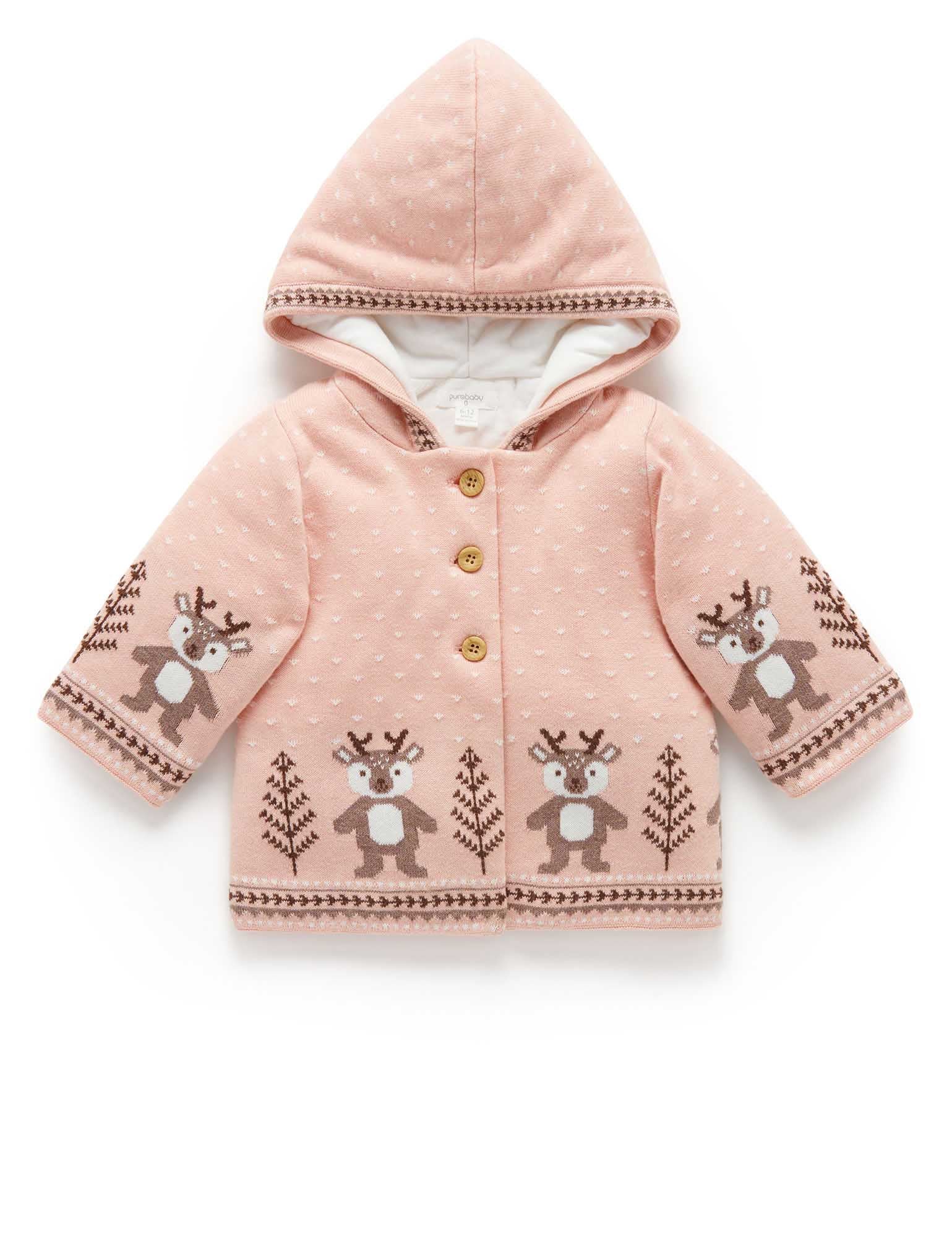 Padded Jacket - Little Fawn Fairisle