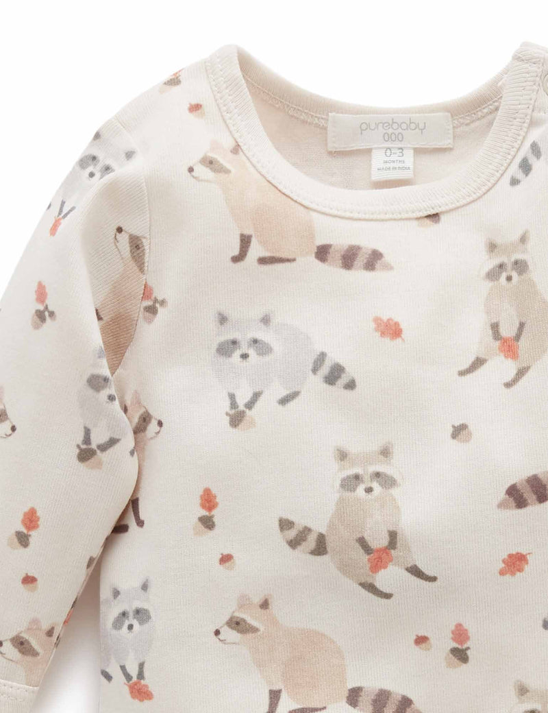 3 Piece Gift Set - Little Raccoon Print