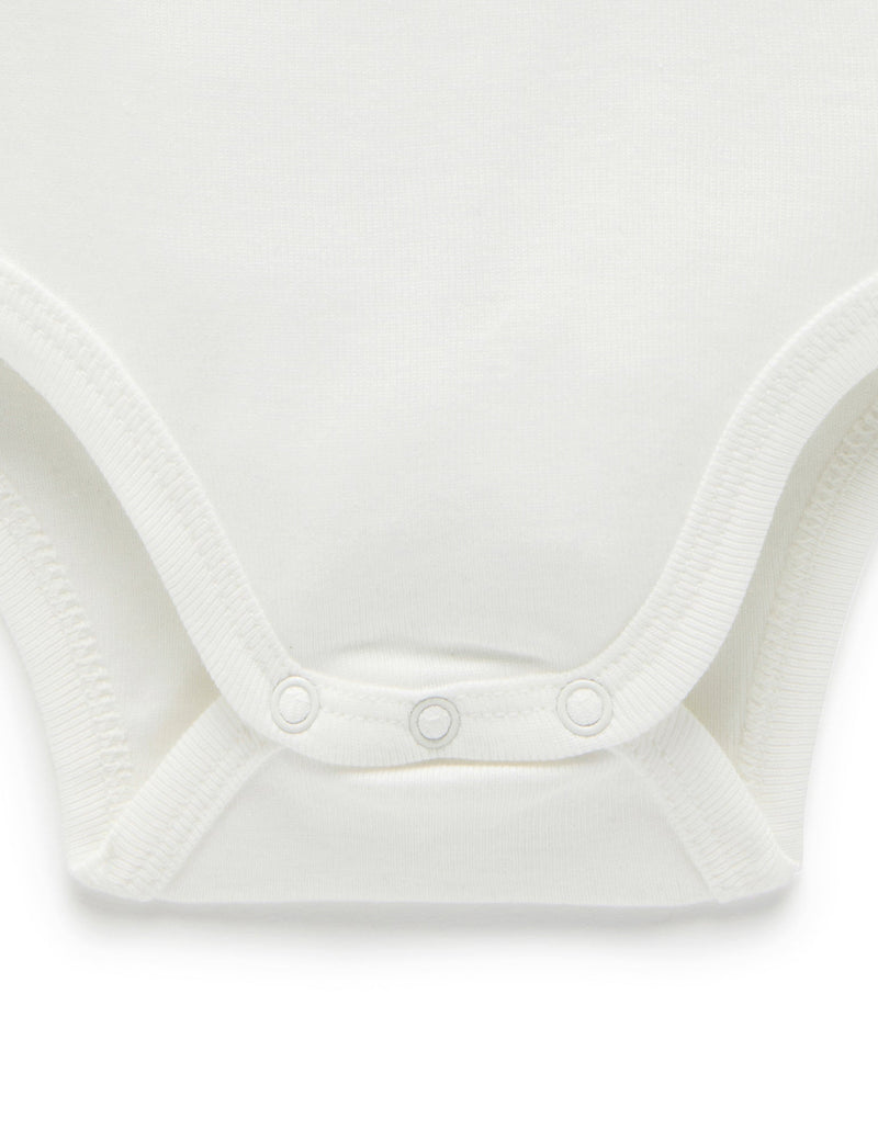 Perth Print Bodysuit - Vanilla