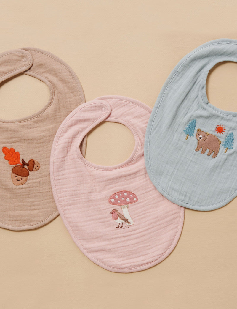 Soft Bib - Biscuit