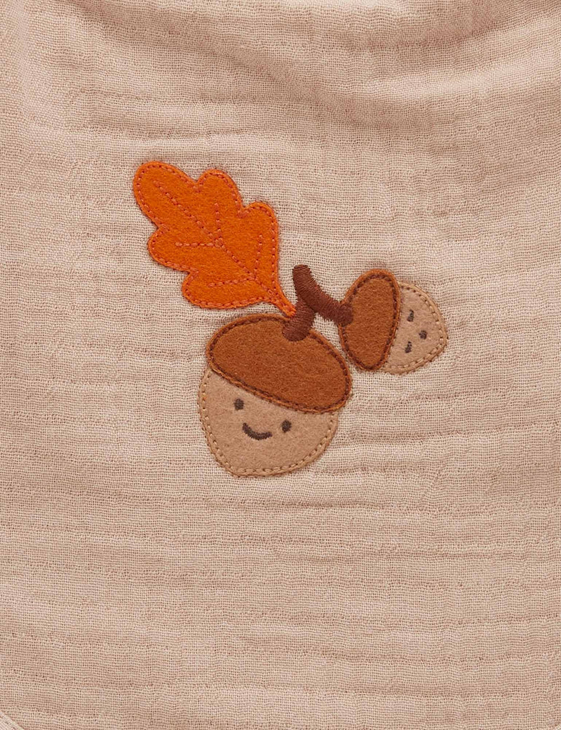 Soft Bib - Biscuit