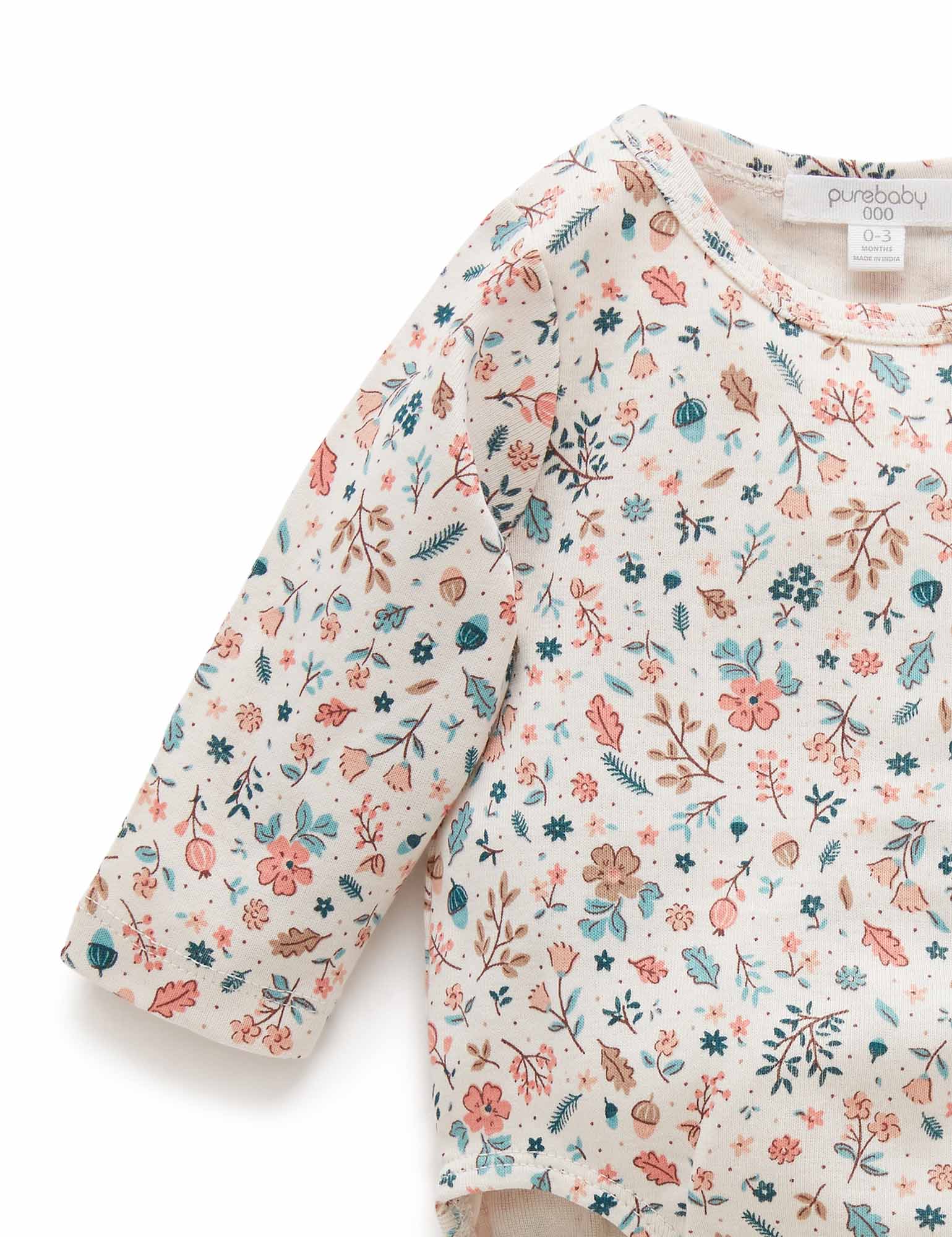 Forest Bodysuit - Leafy Print