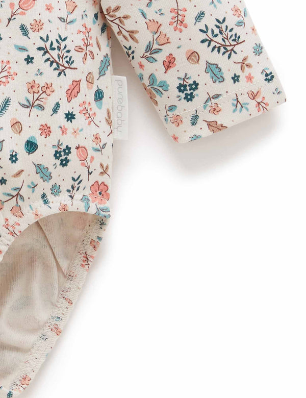 Forest Bodysuit - Leafy Print