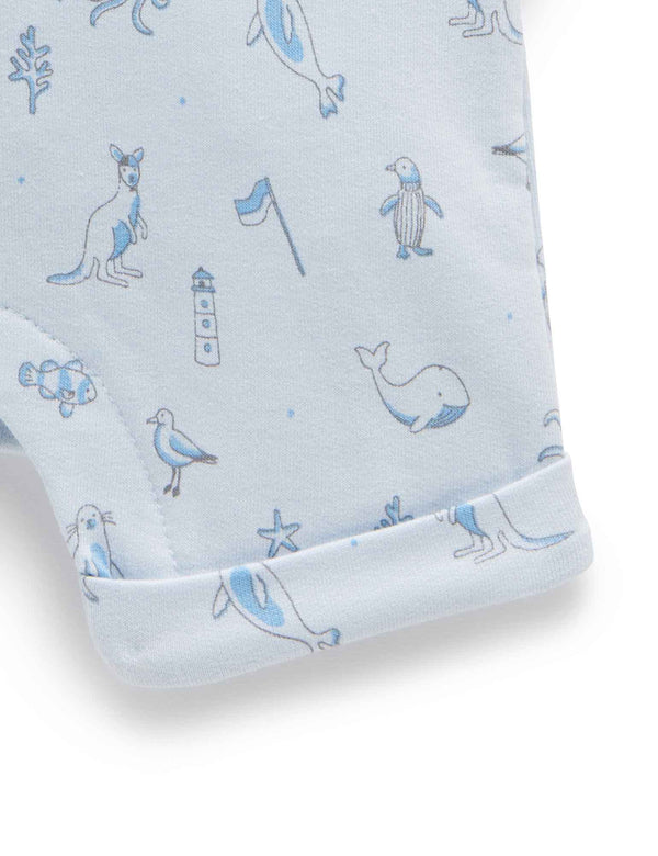 Coastal Short Growsuit - Coastal Print