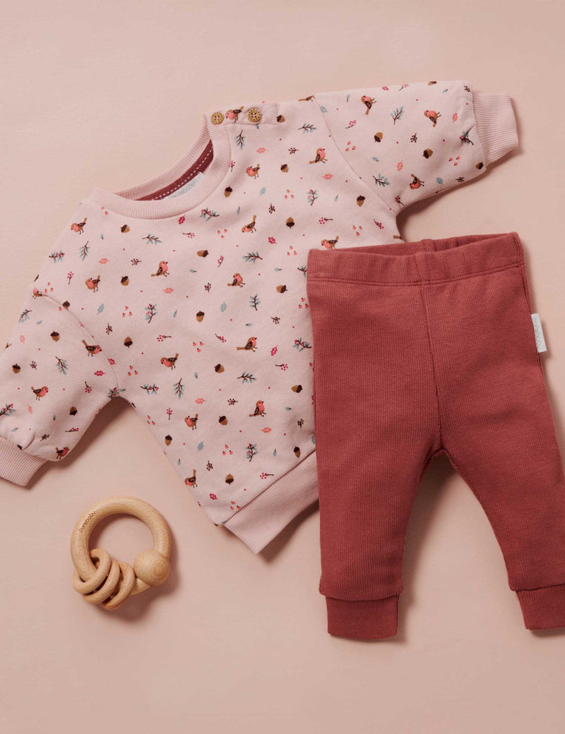 Lounge Set - Jay Bird Print