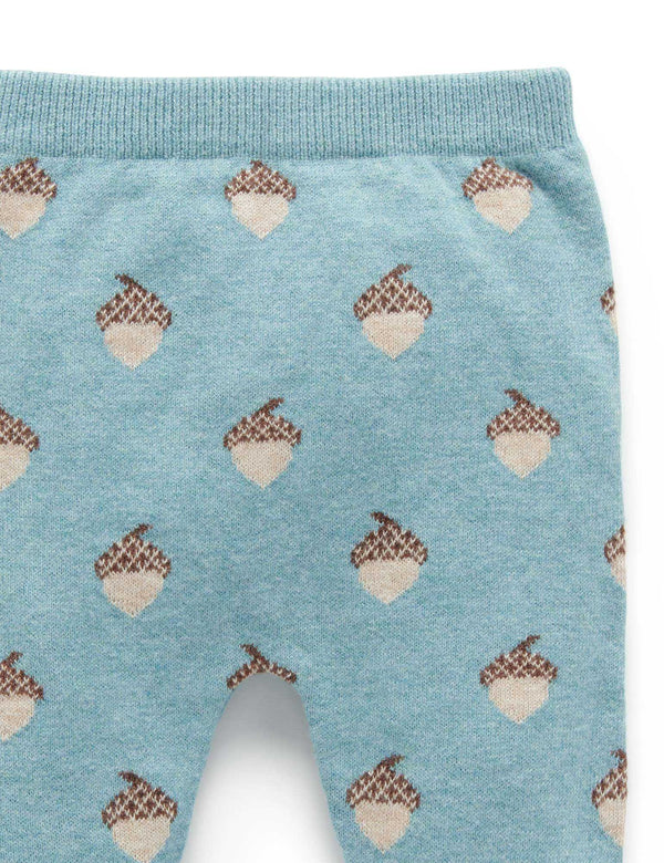 Acorn Leggings - Acorn Jacquard