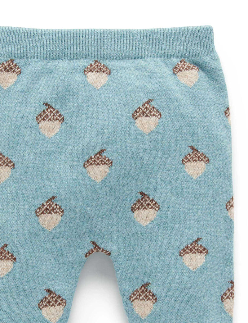 Acorn Leggings - Acorn Jacquard