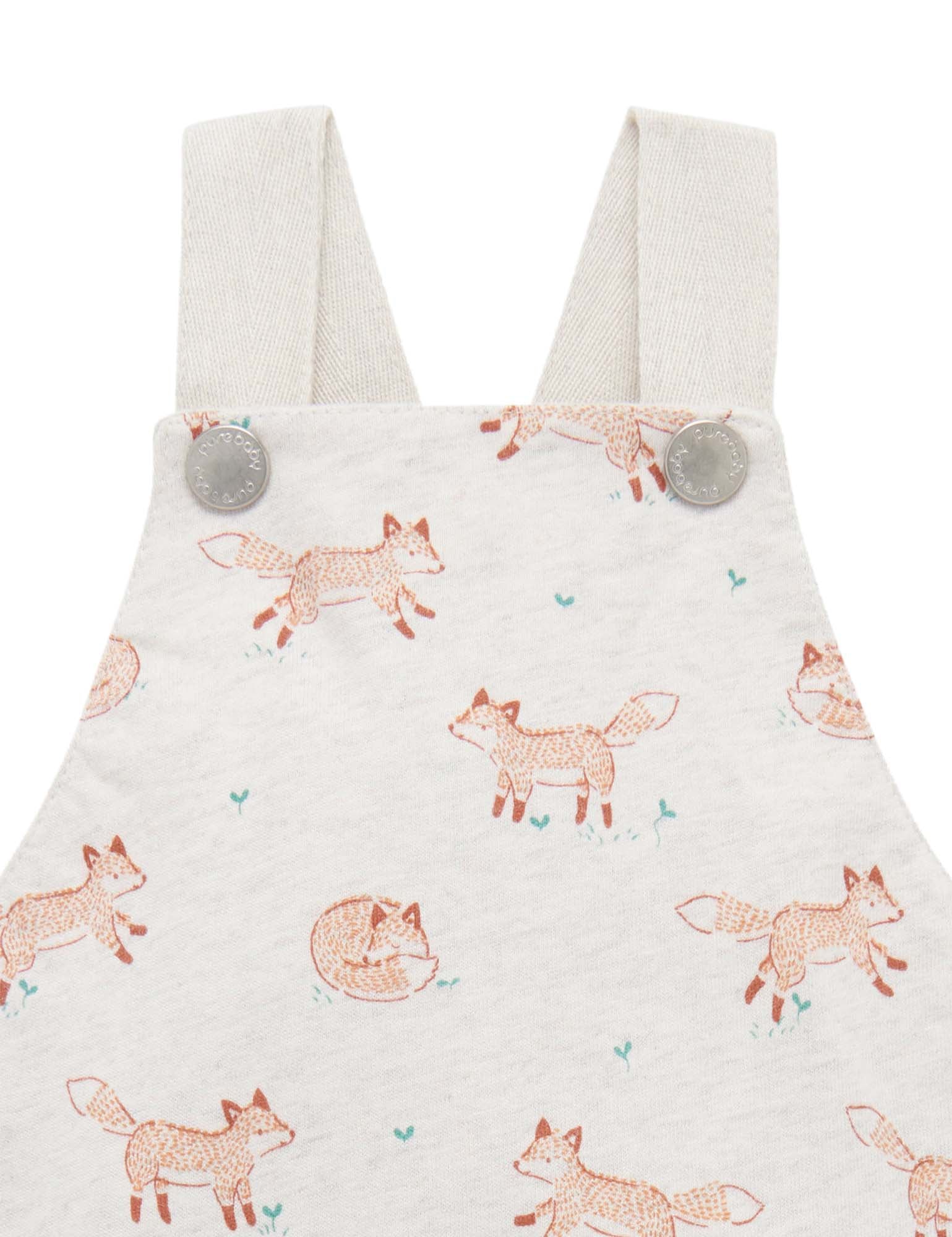 Frolic fox overall - Frolic Fox Print