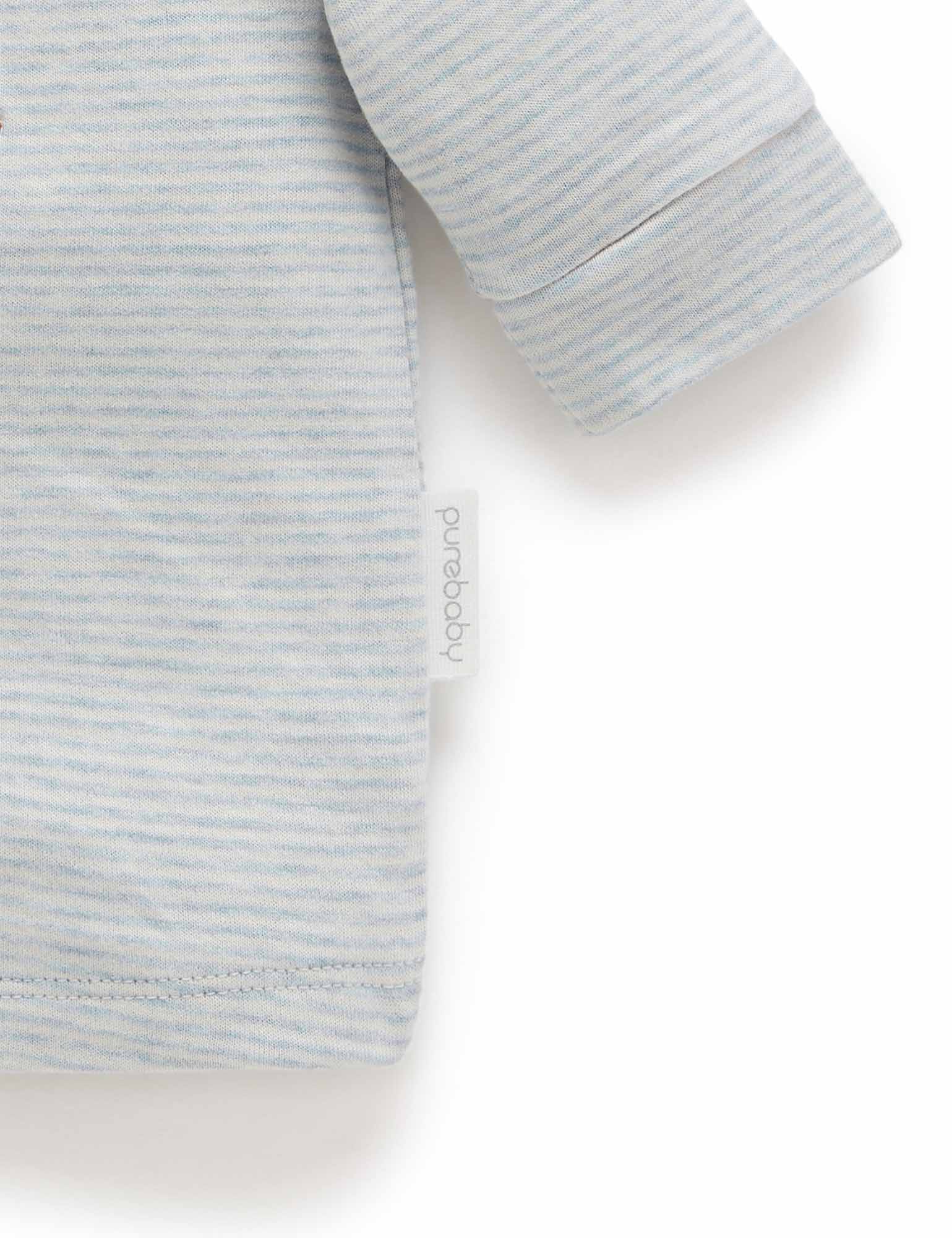 Little Friends Tee - Fennel Mini Stripe